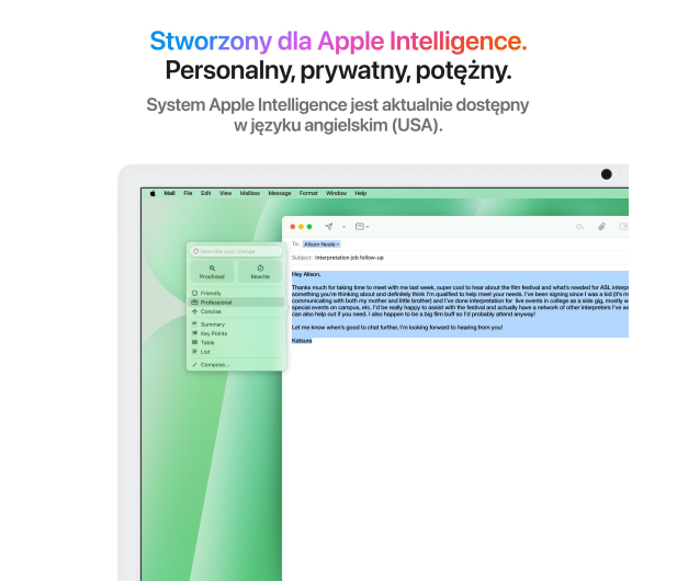 APPLE iMac 24 M4/24GB/1TB/MacOS Retina 4,5K Zielony 10R GPU - 1292294 - zdjęcie 5
